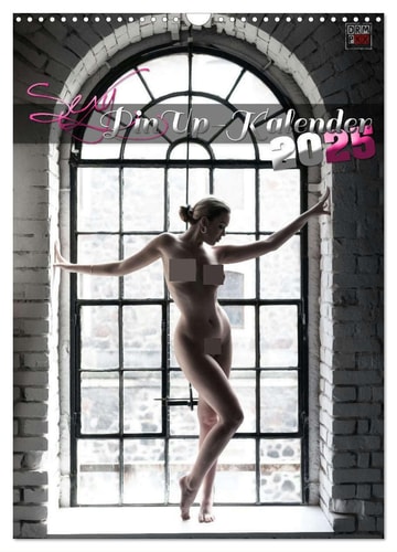 Sexy PinUp Calendar 2025 (Wall Calendar 2025 DIN A3 High), CALVENDO Monthly Calendar