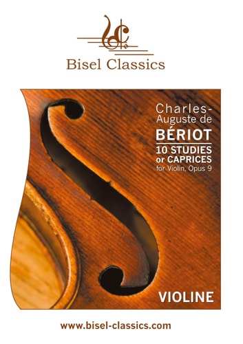10 Studies Or Caprices for Violin, Opus 9 Violine Solo