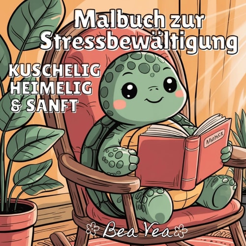 KUSCHELIG, HEIMELIG & SANFT Malbuch zur Stressbewältigung Niedliche & Verspielte Tierfiguren zur Entspannung & für glückliche Momente - Mit einfachen und leicht auszumalenden Motiven für Erwachsene und Jugendliche