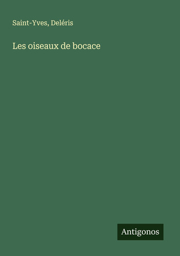 Les oiseaux de bocace