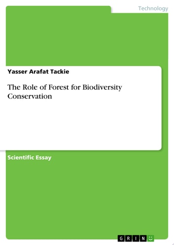 The Role of Forest for Biodiversity Conservation