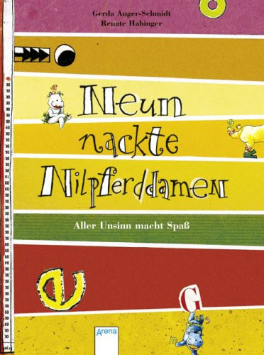 Neun nackte Nilpferddamen aller Unsinn macht Spaß