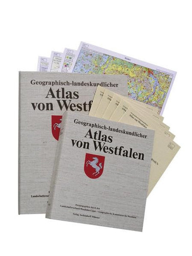 Geographisch-landeskundlicher Atlas von Westfalen Land- und Forstwirtschaft. Ländliche Bodenordnungen. (1820 - 1920). Themenbereich 6. Lfg. 4, Doppelbl. 2. 1