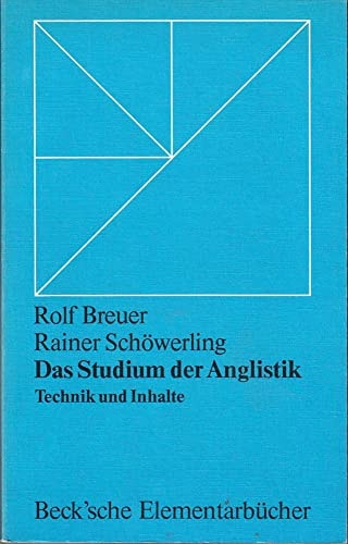 Das Studium der Anglistik Technik und Inhalte