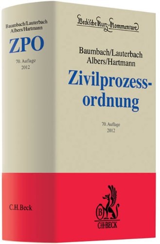 Zivilprozessordnung mit FamFG, GVG und anderen Nebengesetzen