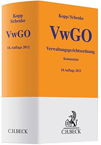 Verwaltungsgerichtsordnung Kommentar