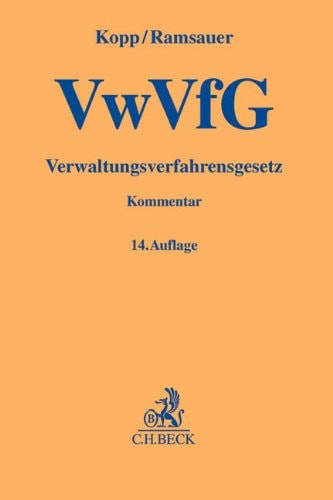 Verwaltungsverfahrensgesetz Kommentar
