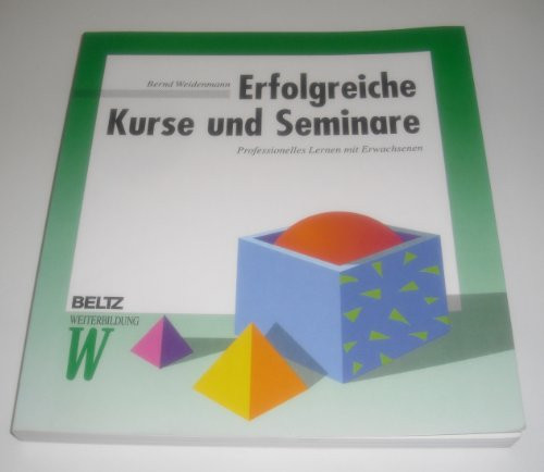Erfolgreiche Kurse und Seminare professionelles Lernen mit Erwachsenen