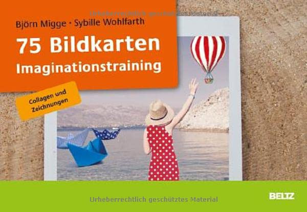 75 Bildkarten Imaginationskarte : Collagen und Zeichnungen