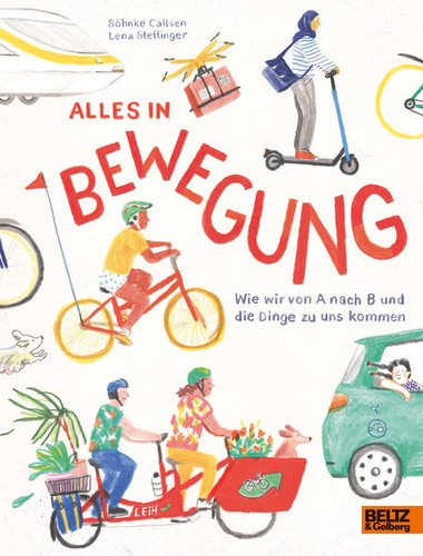 Alles in Bewegung wie wir von A nach B und die Dinge zu uns kommen