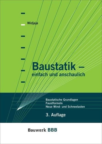 Baustatik einfach und anschaulich Baustatische Grundlagen, Faustformeln, Neue Wind- und Schneelasten Bauwerk-Basis-Bibliothek