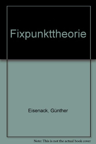 Fixpunkttheorie (German Edition)