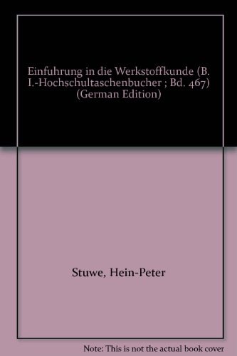 Einführung in die Werkstoffkunde