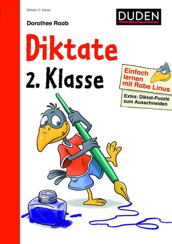 Einfach lernen mit Rabe Linus Diktate. Extra: Diktat-Puzzle zum Ausschneiden. .... Kl. 2