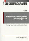 Baden- Württembergisches Verwaltungsrecht.