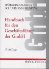 Handbuch für den Geschäftsführer der GmbH.