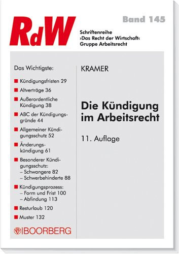 Die Kündigung im Arbeitsrecht