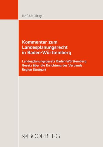 Kommentar zum Landesplanungsrecht in Baden-Württemberg Landesplanungsgesetz Baden-Württemberg, Gesetz über die Errichtung des Verbands Region Stuttgart
