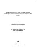Sozialökonomische Struktur und Wahlverhalten am Beispiel der Bundestagswahlen von 1980 und 1983 in Essen (Arbeiten zur rheinischen Landeskunde) (German Edition)