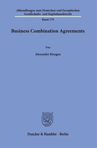 Business Combination Agreements