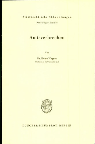 Amtsverbrechen