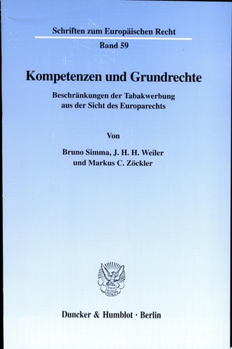 Kompetenzen und Grundrechte