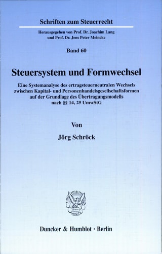 Steuersystem und Formwechsel