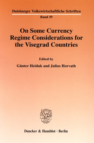 On Some Currency Regime Considerations for the Visegrad Countries