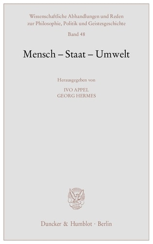 Mensch - Staat - Umwelt