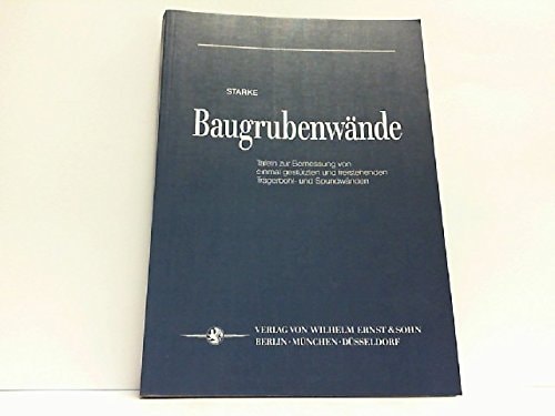 Baugrubenwaende