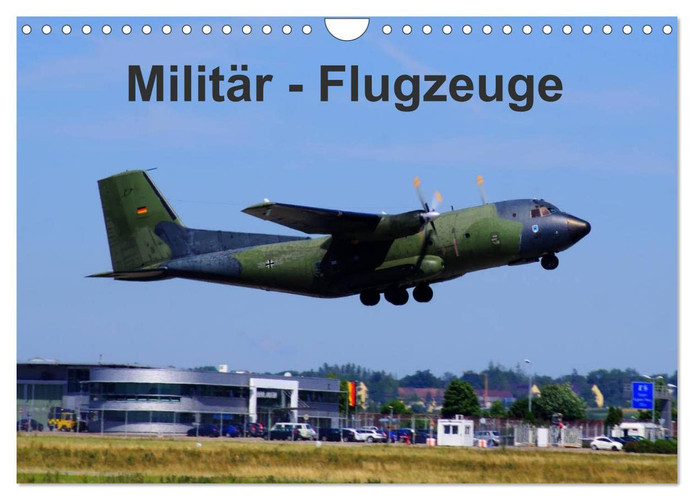 Military Planes (Wall Calendar 2025 DIN A4 Landscape), CALVENDO Monthly Calendar