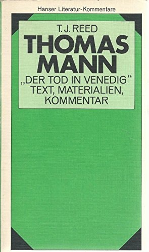 Thomas Mann Der Tod in Venedig