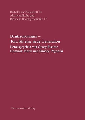 Deuteronomium, Tora für eine neue Generation