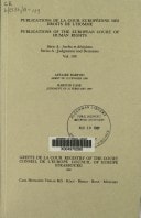 Affaire Barfod: arrêt du 22 février 1989 = Barfod case: judgment of 22 February 1989