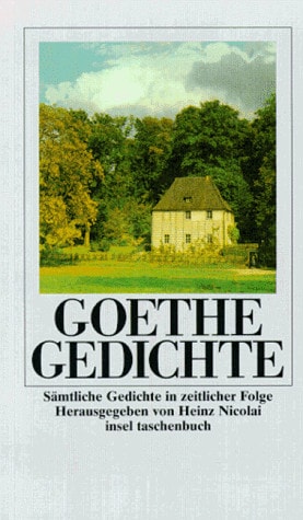 Gedichte sämtliche Gedichte in zeitlicher Folge