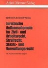 Juristische Aufbauschemata im Zivil- und Arbeitsrecht, Strafrecht, Staats- und Verwaltungsrecht mit Kurzkommentierungen