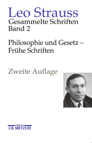 Leo Strauss: Gesammelte Schriften