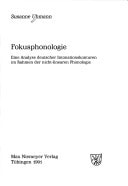 Fokusphonologie: eine Analyse deutscher Intonationskonturen im Rahmen der nicht-linearen Phonologie