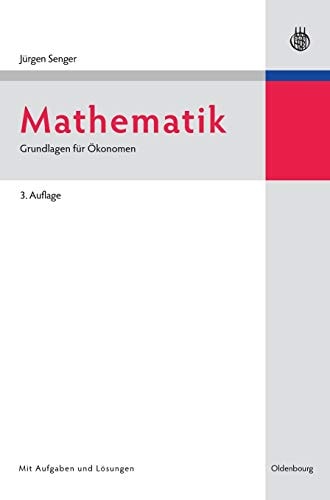 Mathematik Grundlagen Für Ökonomen