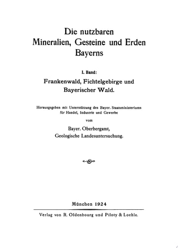 Frankenwald, Fichtelgebirge und Bayerischer Wald
