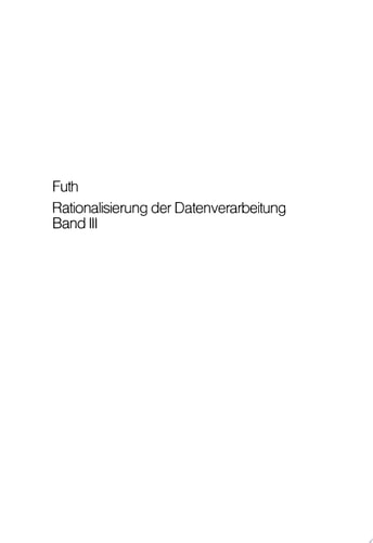 Entwicklung und Einführung von EDV-Systemen