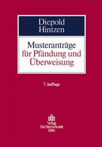 Musteranträge für Pfändung und Überweisung