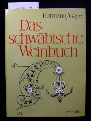 Das schwäbische Weinbuch