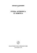 Studia Aethiopica et Semitica