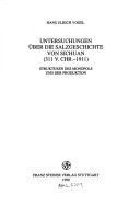 Untersuchungen über die Salzgeschichte von Sichuan (311 v. Chr.-1911): Strukturen des Monopols und der Produktion (Münchener ostasiatische Studien) (German Edition)