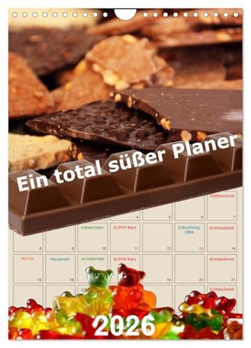 A Totally Cute Planner (Wall Calendar 2026 DIN A4 High), CALVENDO Monthly Calendar