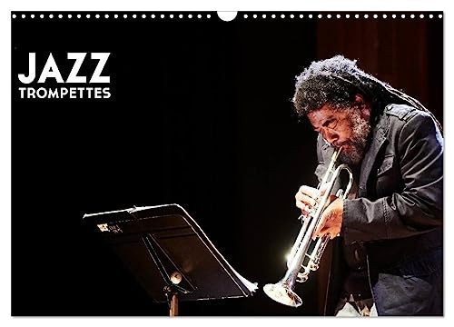 Jazz Trompettes (Calendrier mural 2026 DIN A3 vertical), CALVENDO calendrier mensuel: une année au rythme du jazz et de la trompette