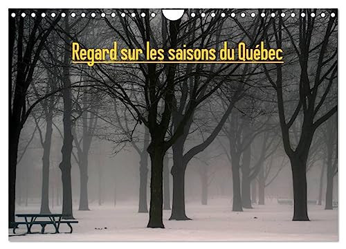 Regard sur les saisons du Québec (Calendrier mural 2026 DIN A4 vertical), CALVENDO calendrier mensuel: Petit voyage au fil des saisons