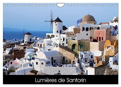 Lumières de Santorin (Calendrier mural 2026 DIN A4 vertical), CALVENDO calendrier mensuel: Photos de Santorin en Grèce