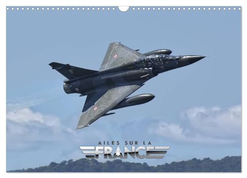 Ailes sur la France (Calendrier mural 2026 DIN A3 vertical), CALVENDO calendrier mensuel: Avions militaires et civils en démonstration dynamique en France